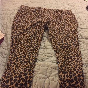 leopard print jegging 🍁3/25🍁